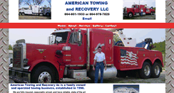 Desktop Screenshot of americanheavytowing.com